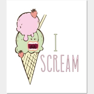 Ice cream Posters and Art